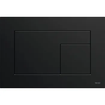 Tece Velvet splachovací tlačítko pro WC černá 9240732