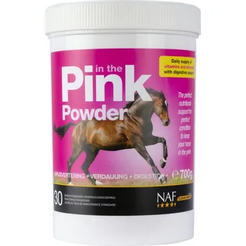 Krmivo pro koně NAF Pink Powder - probiotika s vitamíny 700 g
