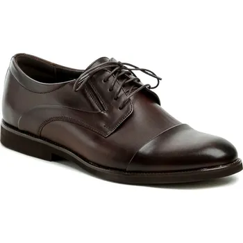 Pánské polobotky Tapi A-7579 tmavě hnědá pánská společenská obuv EUR 44