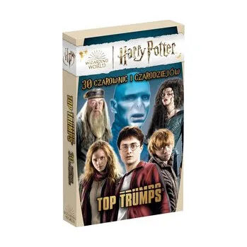 Pexeso Gra karciana Top Trumps Harry Potter 30 Czarownic i Czarodziejów