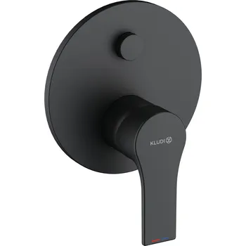 Vodovodní baterie Kludi Zenta SL vanová baterie pod omítku černá 487593965