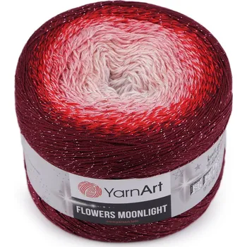 Galanterie Pletací příze Flowers Moonlight 260 g