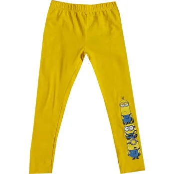 xcena Minions legíny bavlněné žluté Velikost: 4 roky