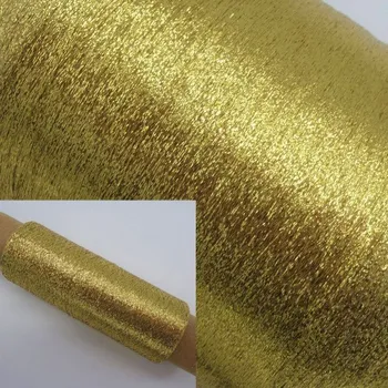 Příze Lurexová nitka zlatá 1000m (Lurex Gold)