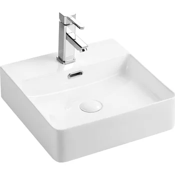 Umyvadlo Umyvadlo PIENO - nástěnné i na desku 42×42×12 cm OLKLT2177 + slevový kód, + prodloužená záruka