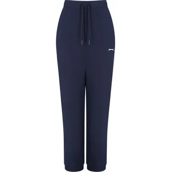 Slazenger Leisure Three Quarter Interlock Jogging Bottoms Womens Navy 20 (48)