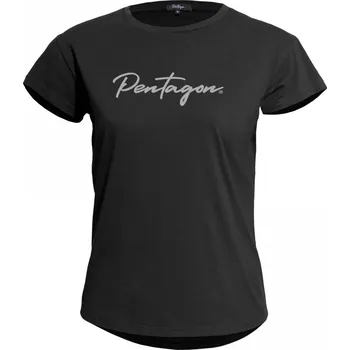 Dámské tričko Pentagon Whisper Ladies Tee "Calligraphy" - Black S