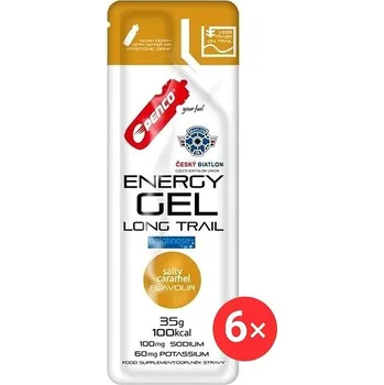 Energetický nápoj Penco Energy gel LONG TRAIL 6 x 35 g, slaný karamel