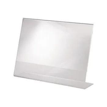 Stolní stojan, na šířku, tvar L, šikmý, A4, SIGEL TA211