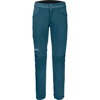 Pánské kalhoty Tmavě modré pánské turistické kalhoty Jack Wolfskin Morobbia Pants M 1507641-4133 Velikost: 46