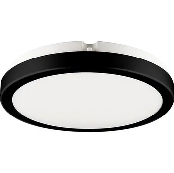 Žárovka Brilagi LED Koupelnové stropní svítidlo PERA LED 18 W průměr 22 cm IP65 černé