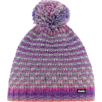 Čepice Zimní čepice dětská EISBÄR Stravo Pompon MÜ kids candy crush-grau