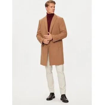 Dámský kabát Pierre Cardin Vlněný kabát C4 83100.6130 Hnědá Regular Fit 50