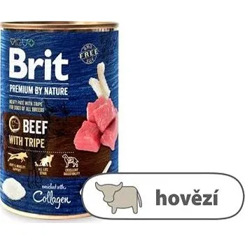 Volný čas Brit Premium by Nature Beef with Tripes 6 × 400 g