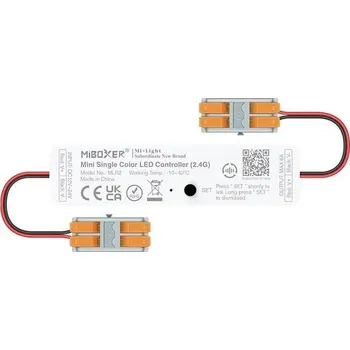 Příslušenství pro LED osvětlení RF Přijímač mini se svorkami pro jednobarevné LED pásky - Mi-Light MiBoxer - - LED Solution - MLR2 - MLR2
