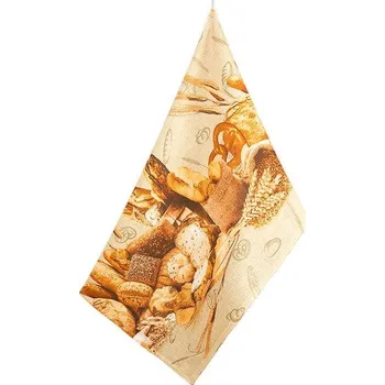 Utěrka Kuchyňská utěrka 1 ks Hnědá - 50x70 cm - 1ks