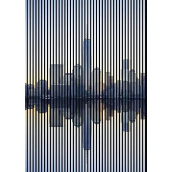 akustický panel Designový akustický panel DIGI02W 19x1693x2400 mm