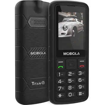 Mobilní telefon MOBIOLA MB500 TitanX, černá