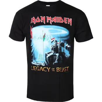 Pánské tričko Tričko metal pánské Iron Maiden - Two Minutes To Midnight - ROCK OFF - IMTEE95MB - XXL