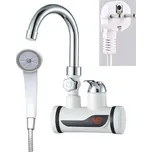 DZL RX-002 Dřezová, umyvadlová baterie stojánková se sprchou a elektrickým ohřevem vody Vývod: Zadní vývod