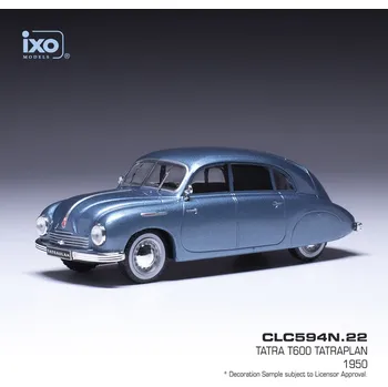 autíčko Tatra T600 Tatraplan (1950) - Modrá 1:43 IXO