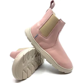 Dívčí zimní obuv Barefoot zimní Pegres Skinny Chelsea SBF 58W růžová 36, Vnitřní délka boty: 23,0 cm, Vnitřní šířka boty: 8,6 cm