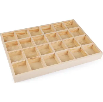 Šperkovnice Dřevěné plato / organizér 24x35 cm