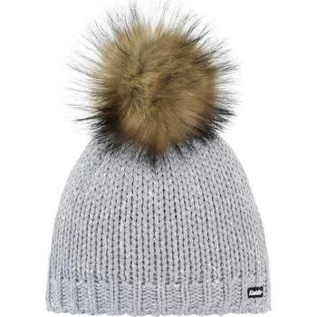 Čepice Zimní čepice EISBÄR Folina Lux MÜ hellgraumele-silber/real