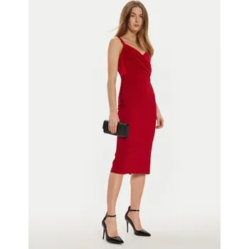 Dámské šaty Rinascimento Koktejlové šaty CFC0019703002 Červená Slim Fit XL