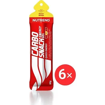 Energetický nápoj Nutrend Carbosnack sáček 6 x 50 g, citron