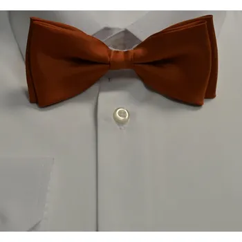 Motýlek Pánský motýlek M1 - vzor 39 - CIHLOVÝ - MATNÝ