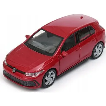 autíčko Welly Volkswagen Golf 8 GTi, červený 1:34-39
