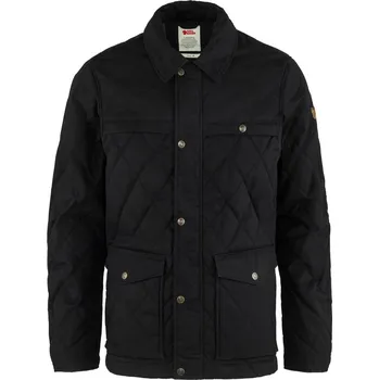 zimní bunda pánská FJÄLLRÄVEN Övik Wool Padded Jacket M, Black - L