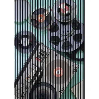 akustický panel Designový akustický panel DIGI03W 19x1693x2400 mm