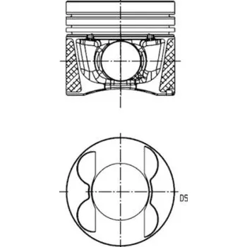 Píst motoru Píst MS 40809610