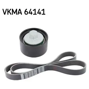 Sada žebrovaných klínových řemenů SKF VKMA 64141
