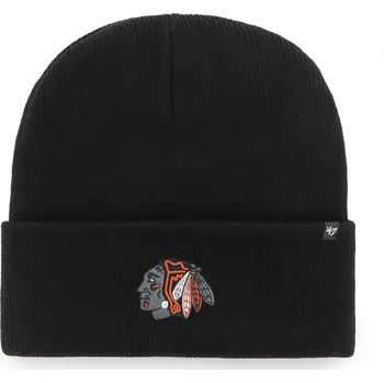 Čepice 47 Brand Pánská zimní čepice Chicago Blackhawks NHL Haymaker '47 Cuff Knit