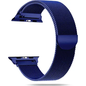 Příslušenství k chytrým hodinkám Tech-protect řemínek Milánský tah pro Apple Watch 42/44mm, navy