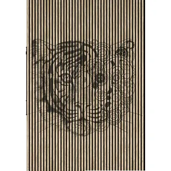 akustický panel Designový akustický panel DIGI04Y 19x1693x2400 mm