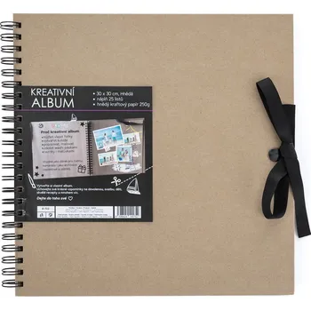 Oxybag Kreativní album 30,5 x 30,5 cm hnědá