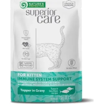 Krmivo pro kočku Kapsička NATURE´S PROTECTION Cat Superior Care Kitten Immune Support 70g