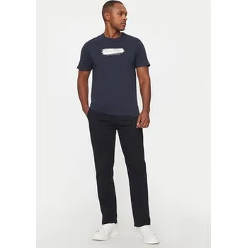 Guess Kalhoty z materiálu M4BB16 WGHG1 Modrá Regular Fit 29_32