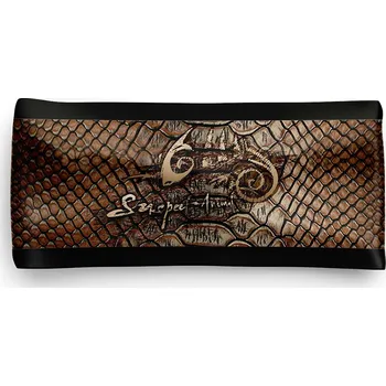 Čelenka Funkční čelenka CROCODILE MAN - Hnědá / ONE SIZE