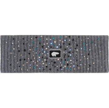 Zimní čelenka Čelenka EISBÄR Liesl Crystal STB grau