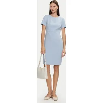 Dámské šaty Tatuum Každodenní šaty Warti T2417.196B Světle modrá Regular Fit 38