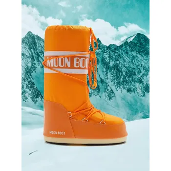Dámská zimní obuv Dámské sněhule Moon Boot Icon Nylon Sunny Orange