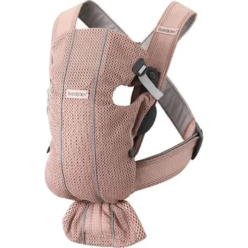 BABYBJÖRN nosítko MINI 0-12 měs Dusty Pink/3D Mesh