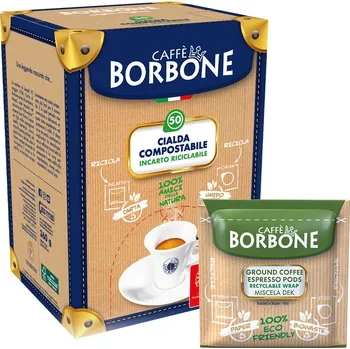 Nápoj Caffè Borbone | Miscela Verde Dek (Bez kofeinu) - Počet E.S.E. podů: 50
