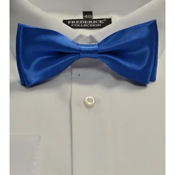 Pánský motýlek M1 - vzor 56 - NEBESKY MODRÝ - LESKLÝ