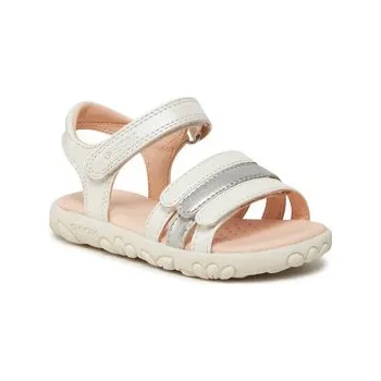 Dámská obuv Geox Sandály J Sandal Haiti Girl J458ZD 000NF C0459 M Bílá 24